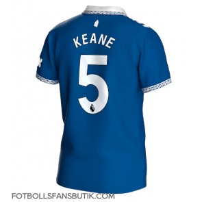 Everton Michael Keane #5 Replika Hemmatröja 2023-24 Kortärmad